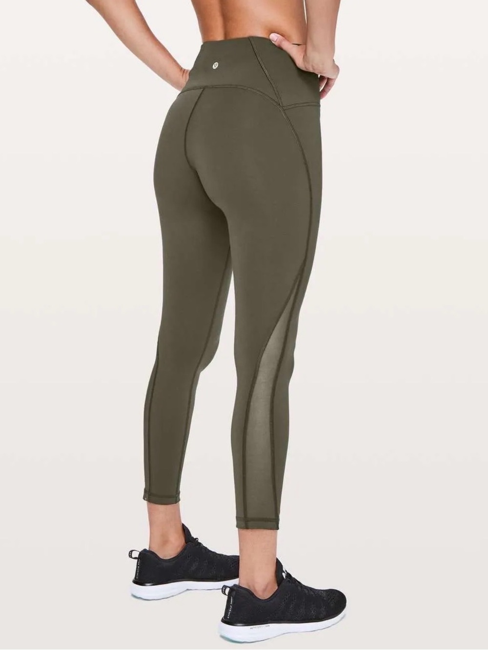 Lululemon Train Times 7/8 Pant *25" Dark Olive